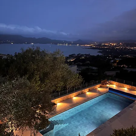 Villa Marinarca Sitew Vecchio Marina Di Fiori Vue Piscine Chauffee Clim A Pied Tennis